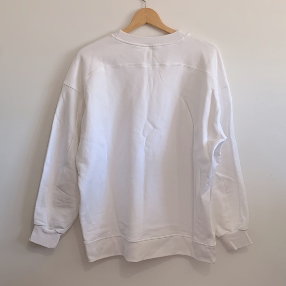 BNWT lululemon Perfectly Oversized Crew size 8 in White - Picture 3 of 4